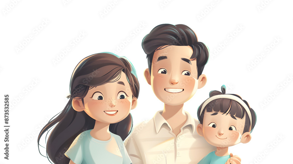 Beautiful Asian Family
PNG File, Isolated on White Beautiful Asian Family
PNG File, Isolated on White