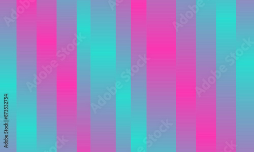 Fractal effect magenta and turquoise gradient lines abstract background