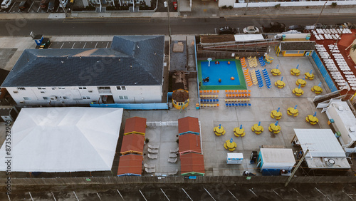 Aerial Drone of Ocean City, New Jersey  photo