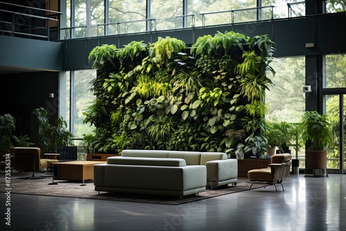 Biowall Innovation as Sustainable Solution for Healthier Interiors  photo