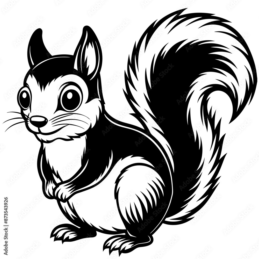 squirrel, generative AI squirrel, generative AI
