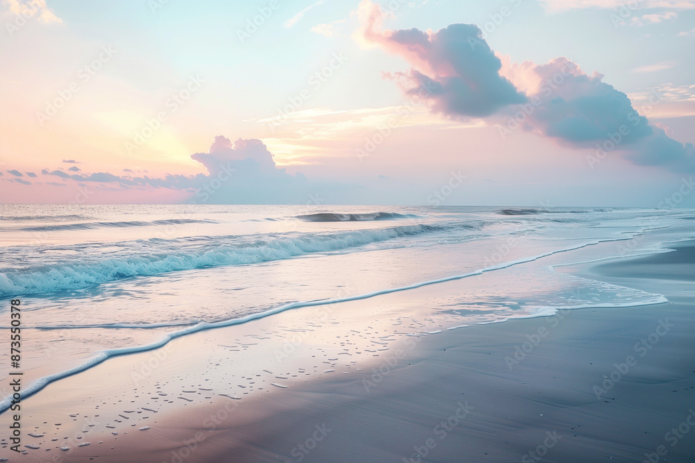 Fototapeta premium sunset on the beach
