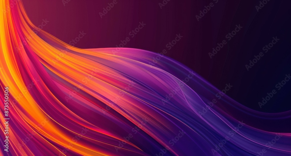 Wavy colorful abstract background. AI. Wavy colorful abstract background. AI.