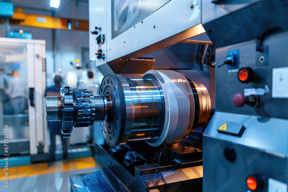 Industrial Machine in Operation