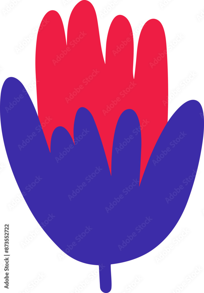 Fototapeta premium Abstract Flower Shape