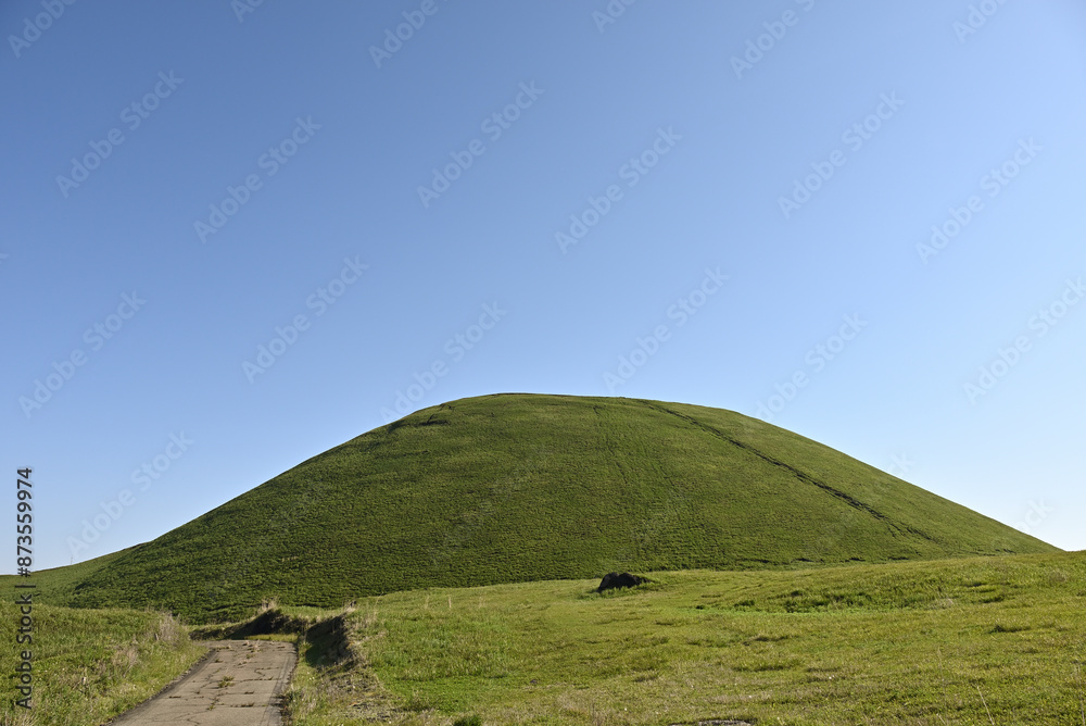 Mt. Komezuka, Aso, Kumamoto, Japan Mt. Komezuka, Aso, Kumamoto, Japan