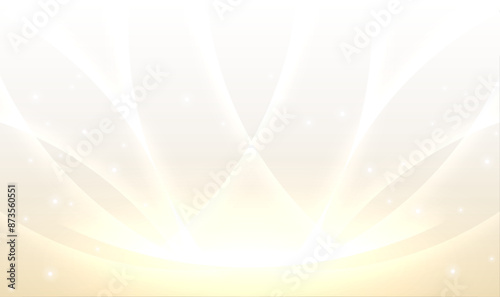 gold light glowing abstract background