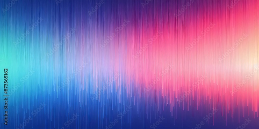 Abstract Light Waves in Gradient Blue and Pink Abstract Light Waves in Gradient Blue and Pink