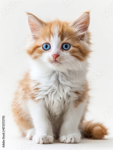 a Turkish Van kitten