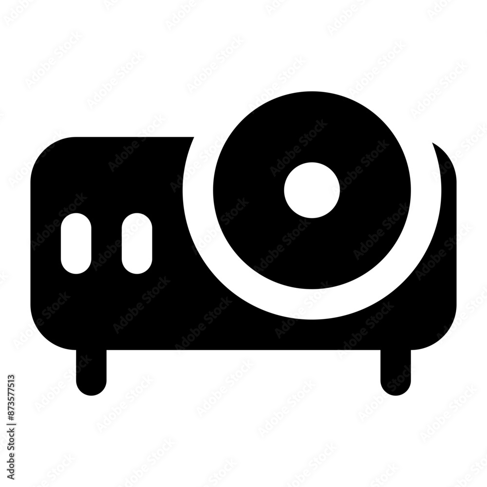 projector icon for illustration projector icon for illustration