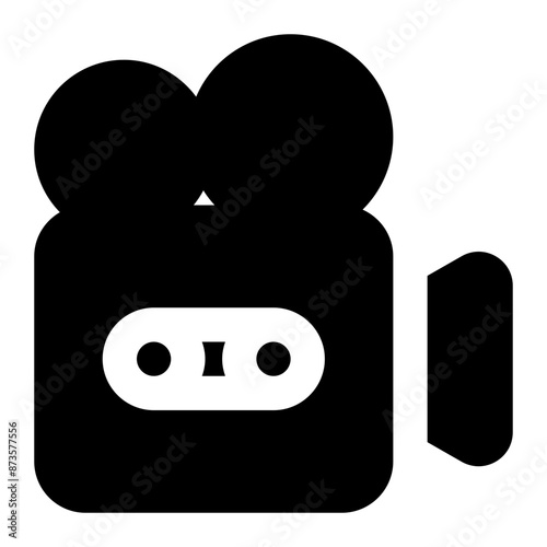 cinema projector icon for illustration