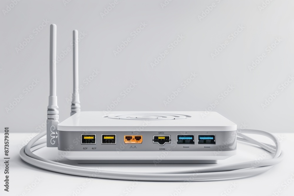 Connecting ethernet cable to wireless router for internet access with isp network Connecting ethernet cable to wireless router for internet access with isp network