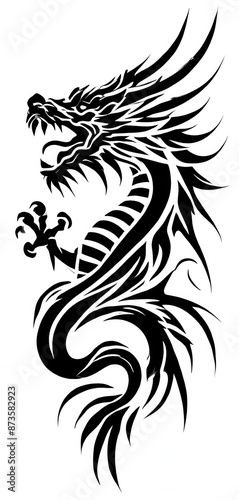 Wallpaper Mural TRIBAL TATOO トライバル タトゥ 刺青 和柄 龍 Dragon Torontodigital.ca