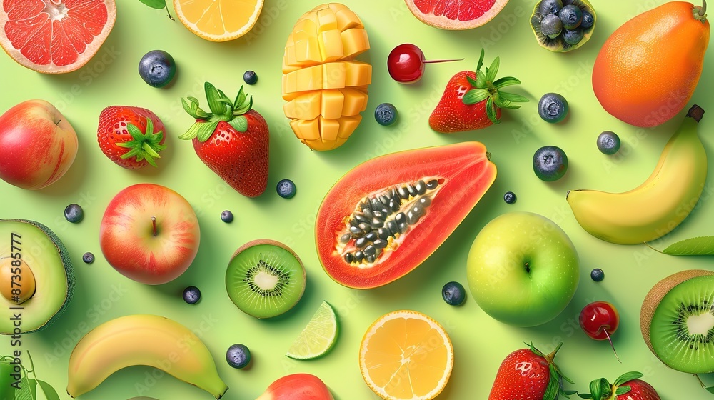 Magnificent Delicious food arrangement with copy space Magnificent Delicious food arrangement with copy space
