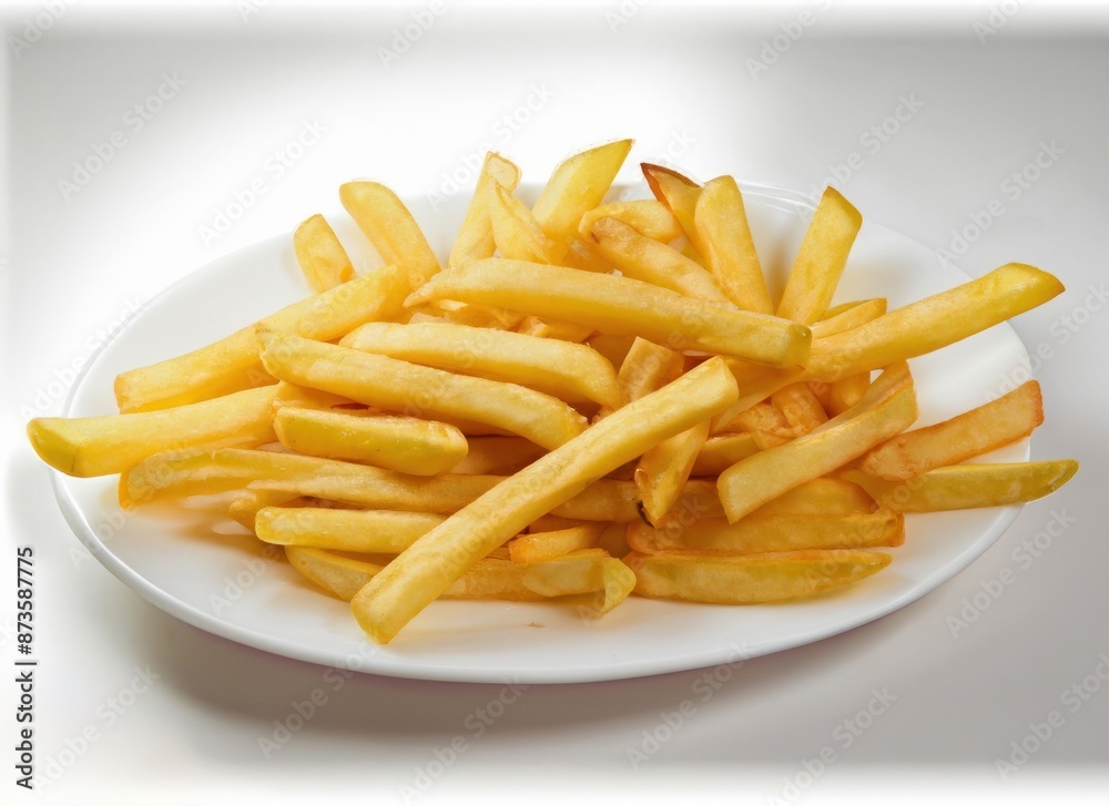 French fries isolated on background. High quality photo French fries isolated on background. High quality photo