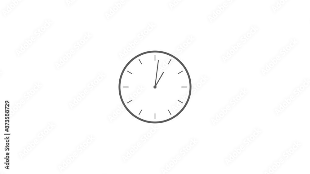 Abstract spinning clock icon and looping arrows 24 hour day fast speed. Abstract spinning clock icon and looping arrows 24 hour day fast speed.