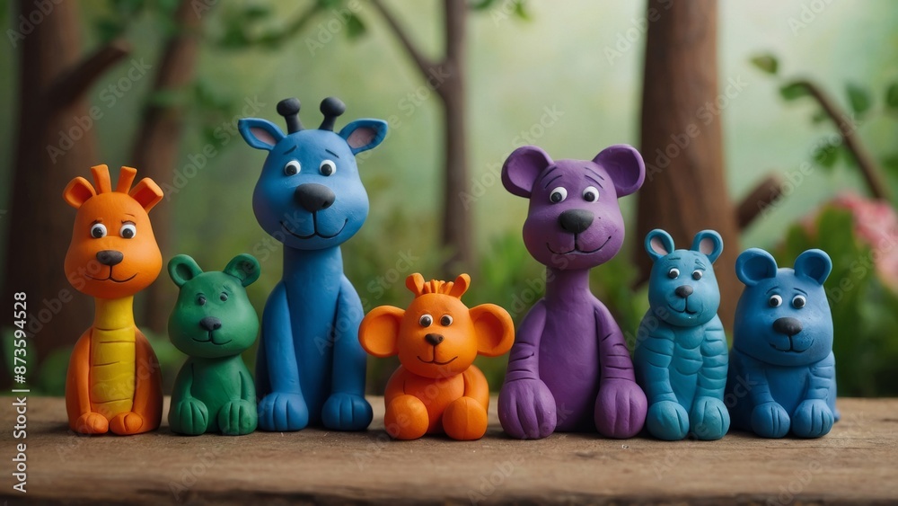 Enchanting stop-motion tale of kids exploring a vibrant zoo Enchanting stop-motion tale of kids exploring a vibrant zoo