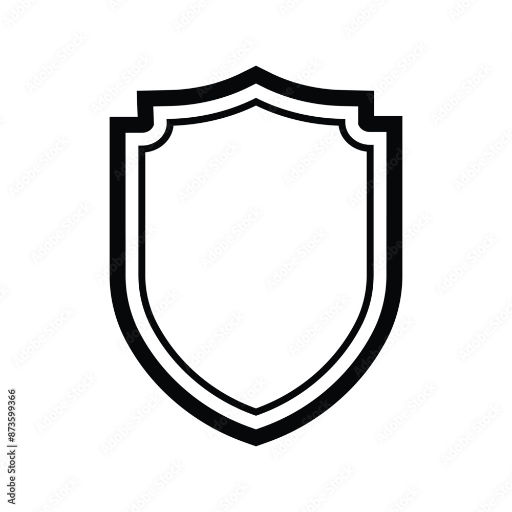 shield icon line shield icon line