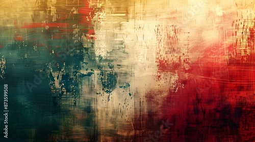 Art painting on canvas abstract background with textured.