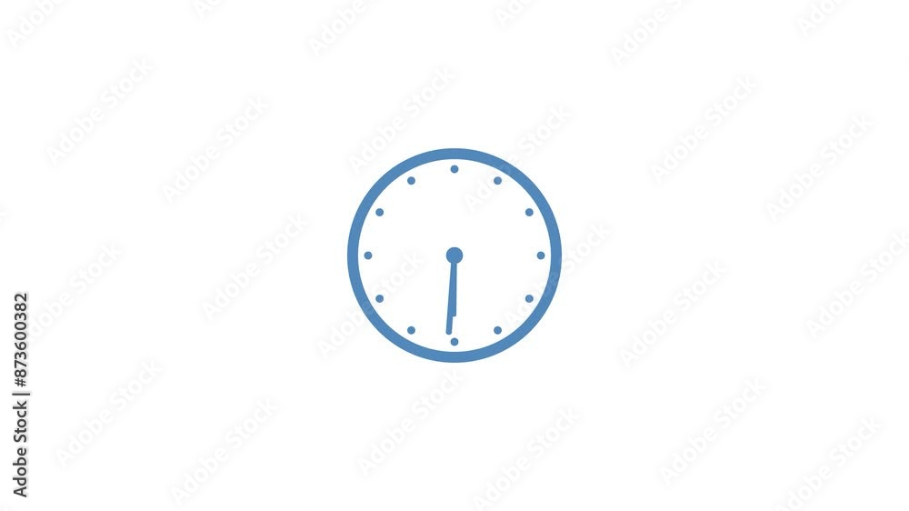 Clock icon counting down 24-hour day fast speed animation and clock with moving arrows, clock time lapse. Clock icon counting down 24-hour day fast speed animation and clock with moving arrows, clock time lapse.