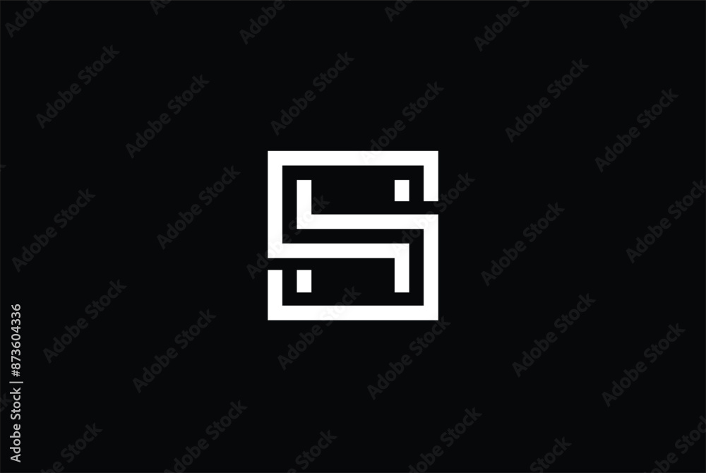 initial letter SH lineart modern abstract vector business logotype, letter SH Universal elegant vector emblem Premium business logotype for finance investment financial business, corporate initial letter SH lineart modern abstract vector business logotype, letter SH Universal elegant vector emblem Premium business logotype for finance investment financial business, corporate