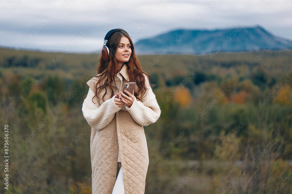 Wanderlust Melodies: Mountainous Musical Escape with a Free-spirited Woman Dancing to the Rhythm of Nature's Symphony Wanderlust Melodies: Mountainous Musical Escape with a Free-spirited Woman Dancing to the Rhythm of Nature's Symphony