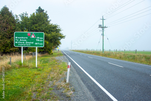 Southern Scenic Route 97 - New Zealand