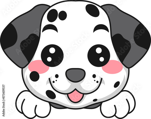 Cute Dalmatian Dog
