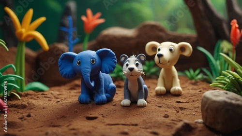 Delightful stop-motion animation of a magical zoo adventure photo