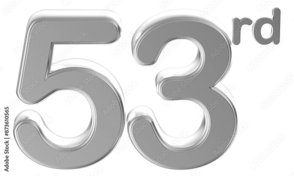 Anniversary Silver Number 53