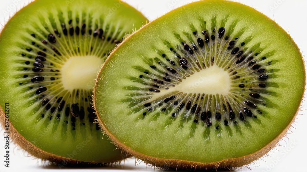 Essence of Kiwi, A Minimalist Symphony in Green and Black Essence of Kiwi, A Minimalist Symphony in Green and Black
