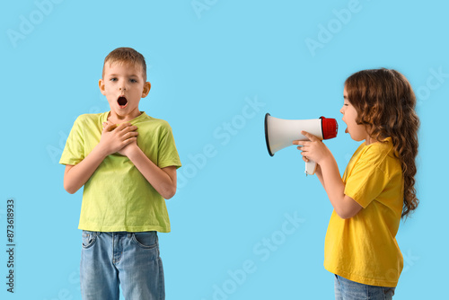 Shocked little kids with me...