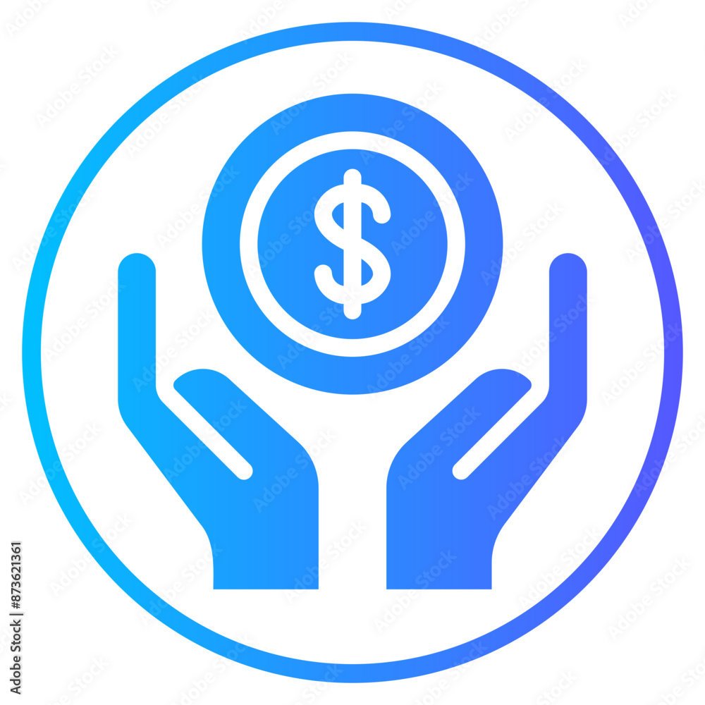 payment gradient icon payment gradient icon