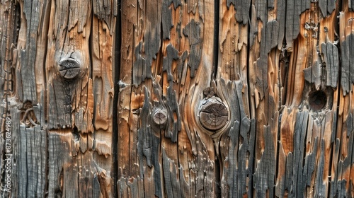 Texture of aged wood in the background