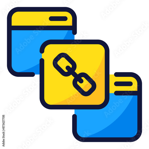 backlink icon illustration