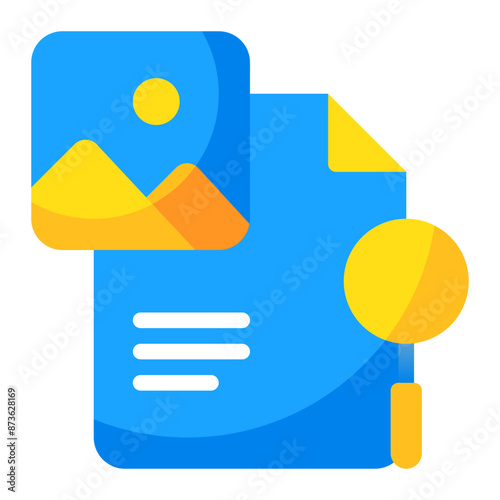 image seo icon illustration