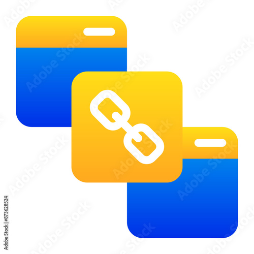 backlink icon illustration