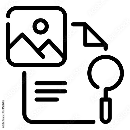 image seo icon illustration