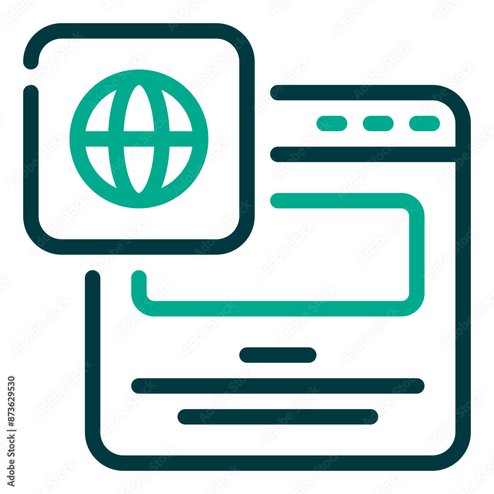 website icon illustration website icon illustration