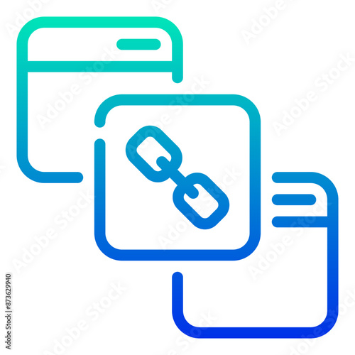 backlink icon illustration