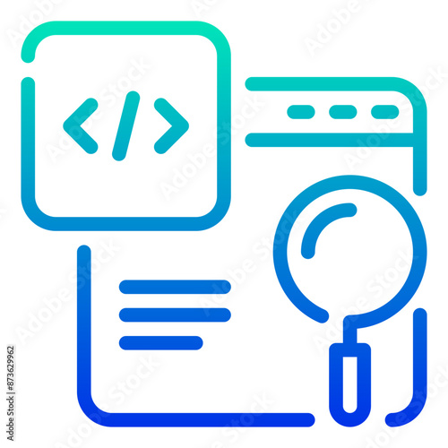 meta description icon illustration