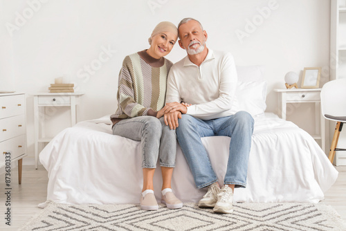 Mature woman after chemothe...