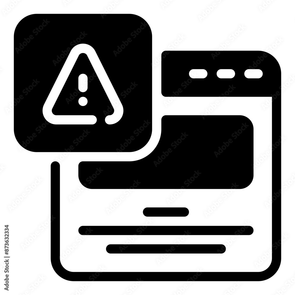 website error icon illustration website error icon illustration