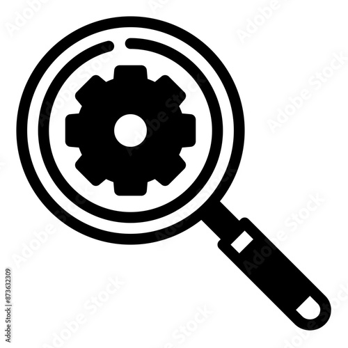 seo strategy icon illustration