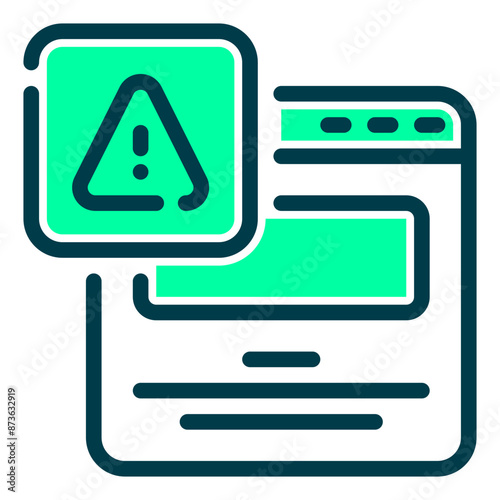 website error icon illustration