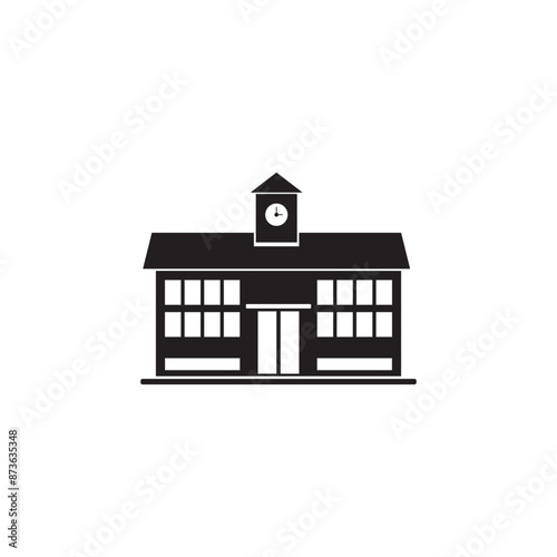 school building icon