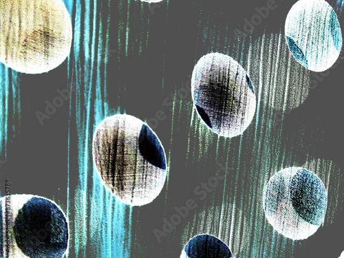 background with circles
