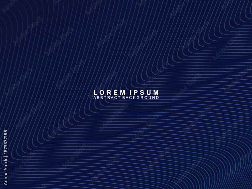 Abstract shining wave lines on blue background. Dynamic wave pattern. Modern flowing wavy lines. Futuristic technology concept. Suitable for banners, posters, covers, brochures, flyers, websites, etc. Abstract shining wave lines on blue background. Dynamic wave pattern. Modern flowing wavy lines. Futuristic technology concept. Suitable for banners, posters, covers, brochures, flyers, websites, etc.