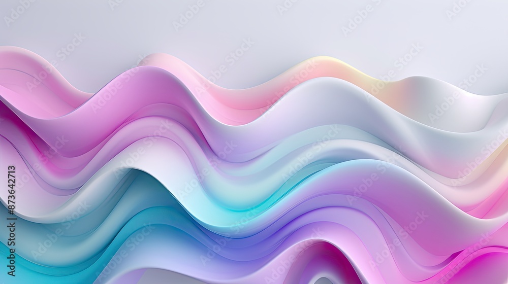 3D structures with gradient surfaces, matte finishes, and expressive 3D structures with gradient surfaces, matte finishes, and expressive