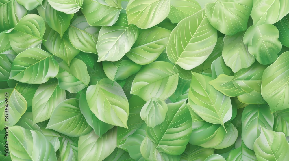 A green leafy background with many leaves A green leafy background with many leaves